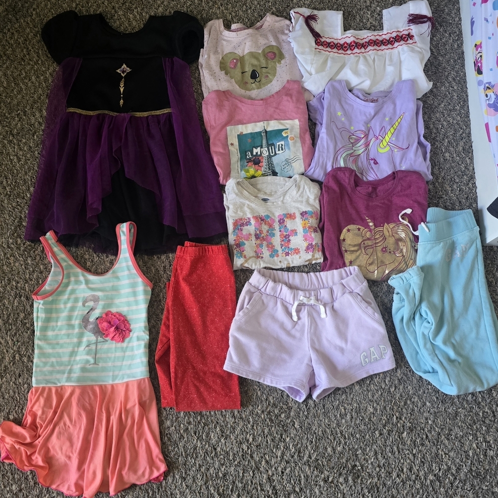 Girls Colorful 6-7y/7-8y Bundle